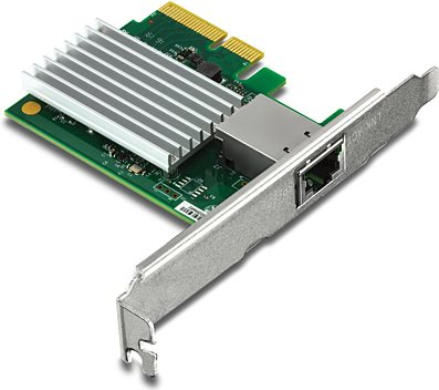 TRENDnet TEG-10GECTX - Netzwerkadapter - PCIe 2,0 x4 Low Profile - 10GBase-T x 1 (TEG-10GECTX) von Trendnet