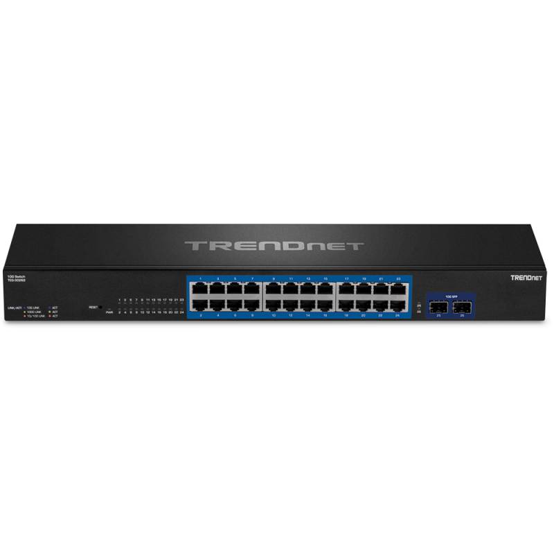 TRENDnet TEG 30262 - Switch - 24 x 10/100/1000 + 2 x 10 Gigabit SFP+ - an Rack montierbar TRENDnet TEG 30262 - Switch - 24 x 10/100/1000 + 2 x 10 Gigabit SFP+ - an Rack montierbar von Trendnet