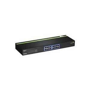 TRENDnet TEG S16g - Switch - 16 x 10/100/1000 - an Rack montierbar TRENDnet TEG S16g - Switch - 16 x 10/100/1000 - an Rack montierbar von Trendnet
