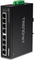 TRENDnet TI-E80 - Switch - unmanaged - 8 x 10/100 - an DIN-Schiene montierbar, wandmontierbar - Gleichstrom von Trendnet