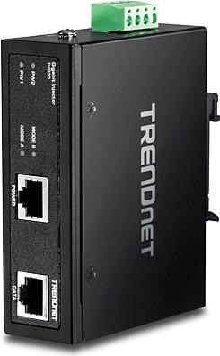 TRENDnet TI-IG30 - Power Injector (DIN-Schienenmontage möglich) - 30 Watt - output connectors: 1 (TI-IG30) von Trendnet