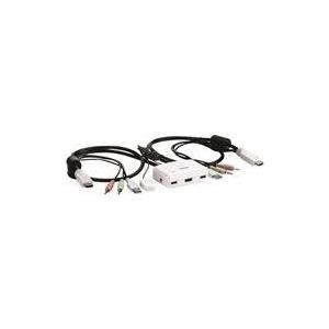 TRENDnet TK 215i - KVM-/Audio-Switch - USB - 2 x KVM/Audio - 1 lokaler Benutzer - Desktop (TK-215I) von Trendnet