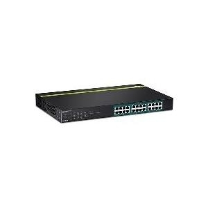 TRENDnet TPE TG240g - Switch - 24 x 10/100/1000 (PoE+) - Desktop, an Rack montierbar - PoE+ (TPE-TG240G) von Trendnet