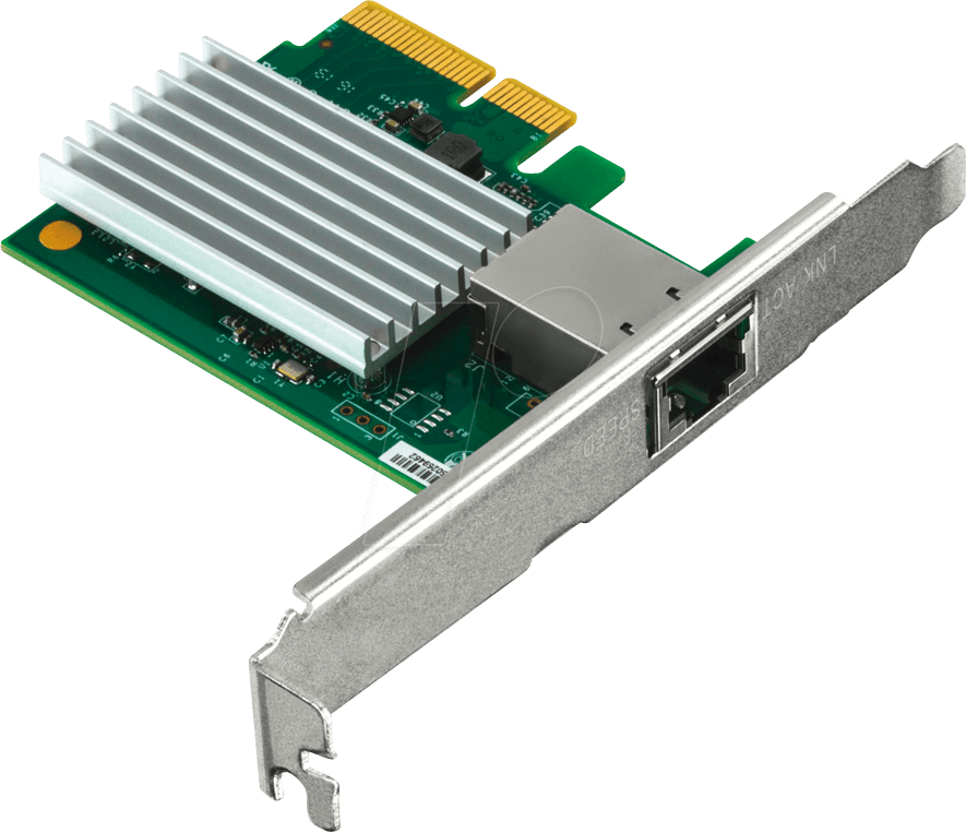 TRN TEG-10GECTX - Netzwerkkarte, PCI Express x4, 10 Gigabit Ethernet, 1x RJ45 von Trendnet