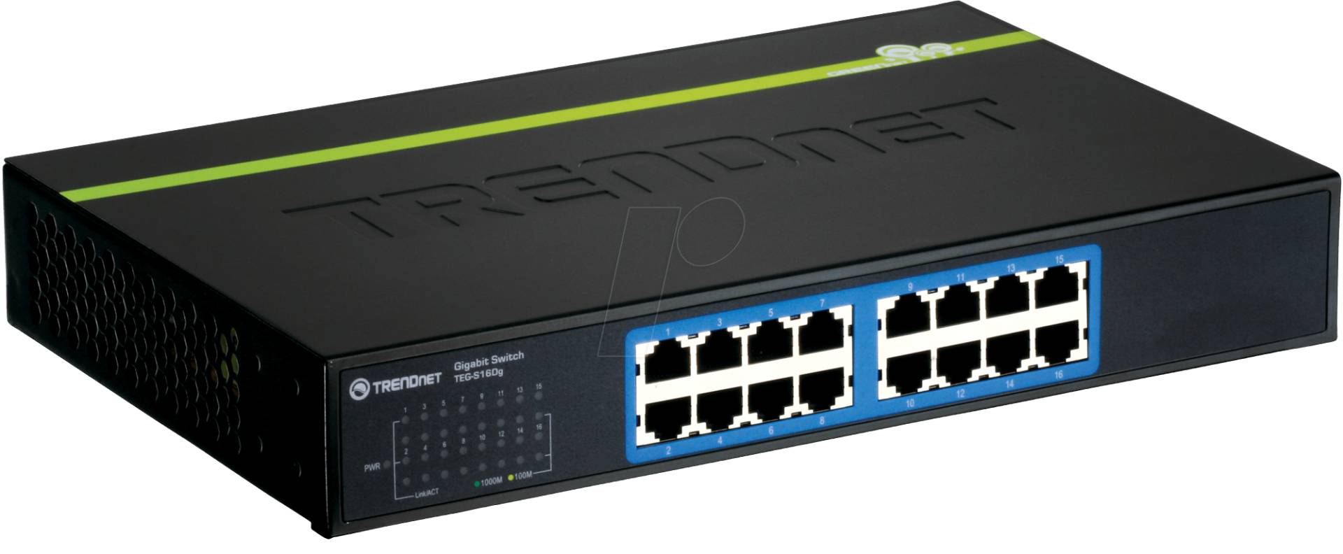 TRN TEG-S16DG - Switch, 16-Port, Gigabit Ethernet von Trendnet
