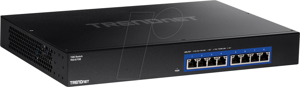 TRN TEG-S708 - Switch, 8-Port, 10 Gigabit Ethernet von Trendnet