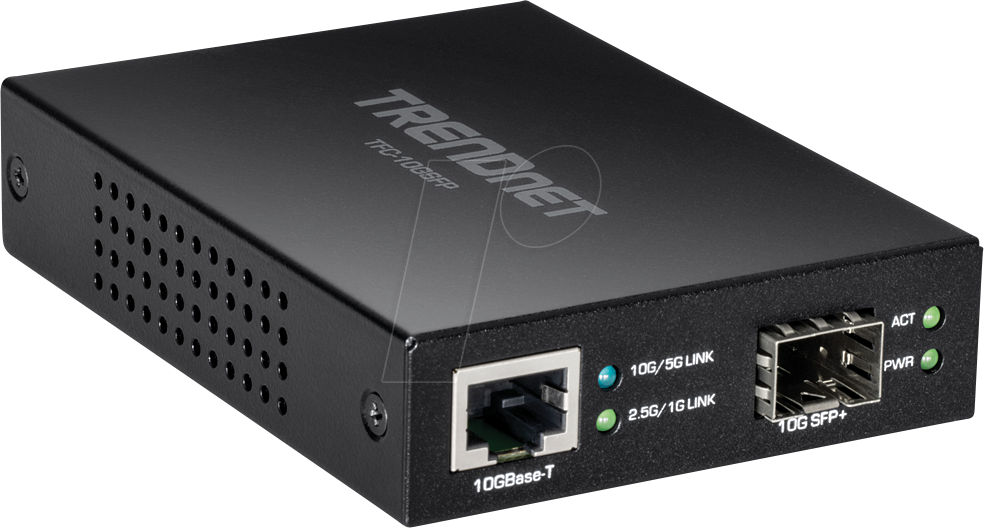 TRN TFC-10GSFP - Medienkonverter, 10GBase-T von Trendnet