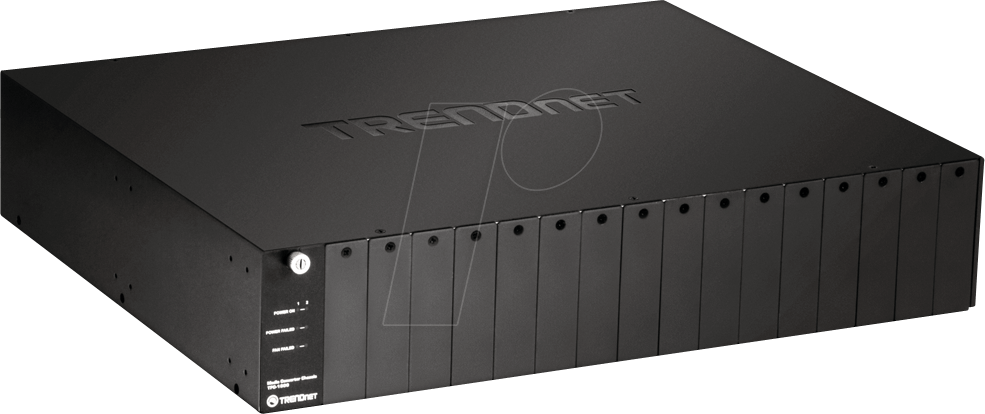TRN TFC-1600 - Medienkonvertergehäuse, 16 Einschübe von Trendnet