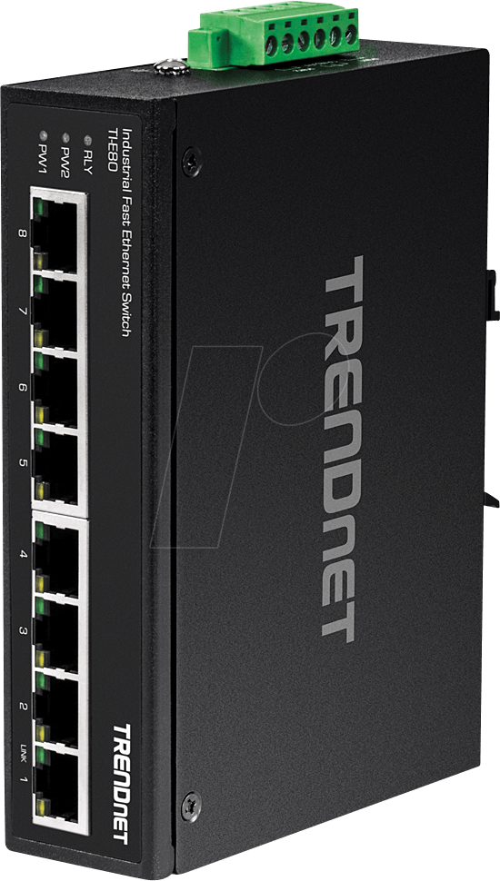 TRN TI-E80 - Switch, 8-Port, Fast Ethernet von Trendnet