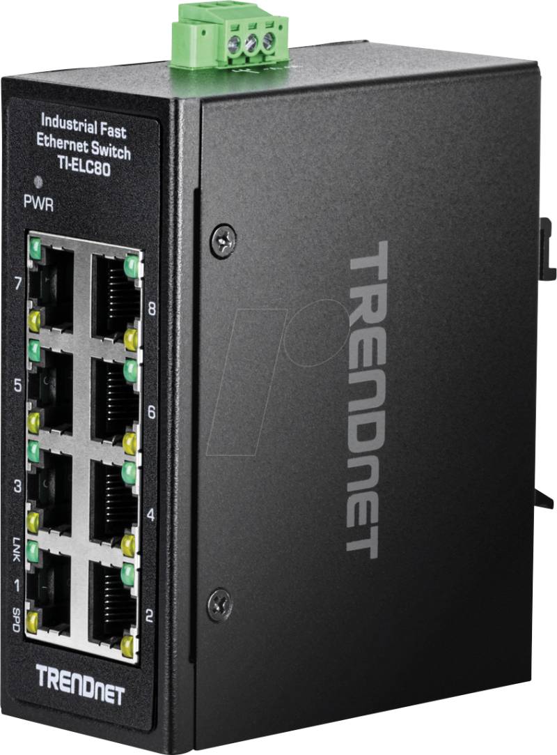 TRN TI-ELC80 - Switch, 8-Port, Fast Ethernet von Trendnet