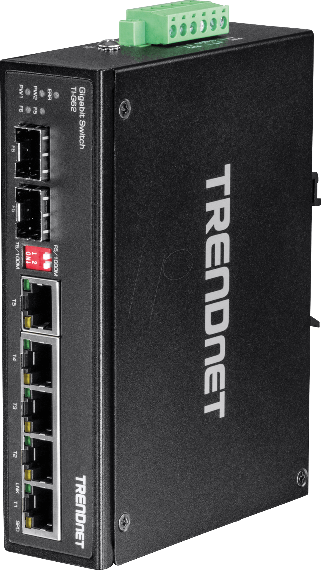 TRN TI-G62 - Switch, 6-Port, Gigabit Ethernet, DIN Rail von Trendnet