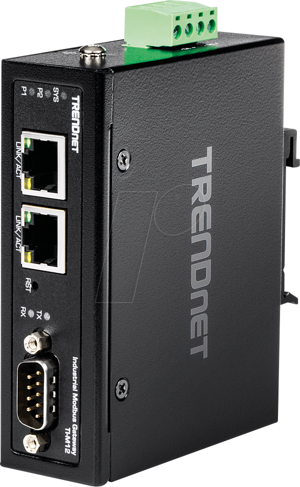 TRN TI-M12 - Modbus-Gateway, 1-Port, RS-232 / RS-422 / RS-485 von Trendnet