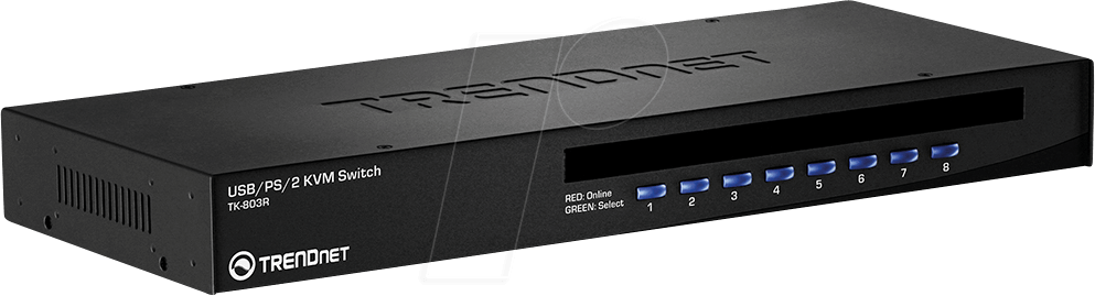 TRN TK-803R - 8-Port KVM-Switch TRN TK-803R - 8-Port KVM-Switch von Trendnet