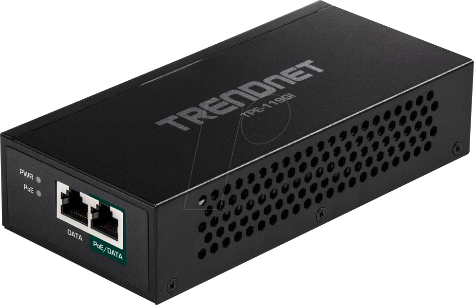 TRN TPE-119GI - Power over Ethernet (4PPoE) Gigabit Injektor von Trendnet