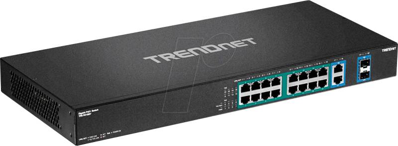 TRN TPE-TG182F - Switch, 18-Port, Gigabit Ethernet, PoE von Trendnet