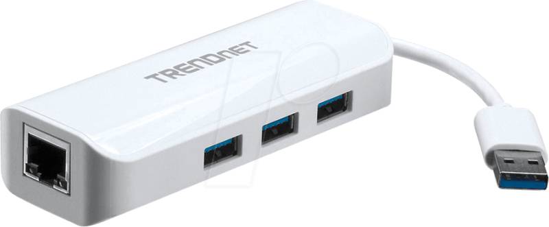 TRN TU3-ETGH3 - Dockingstation/Port Replicator,, USB 3.0, Gigabit Ethernet, 1x R von Trendnet