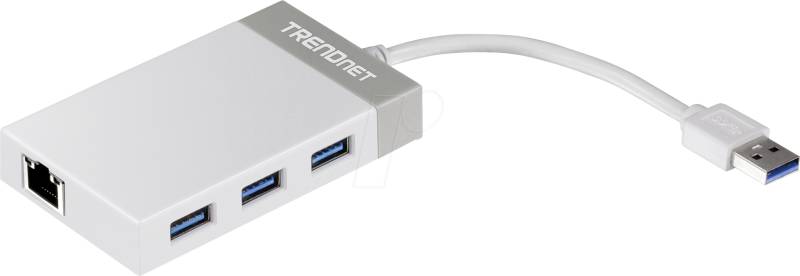 TRN TU3-ETGH3 - Dockingstation/Port Replicator,, USB 3.0, Gigabit Ethernet, 1x R von Trendnet