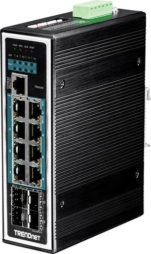 TrendNet TI-PG1284i Industrial Ethernet Switch 10 / 100 / 1000MBit/s von Trendnet