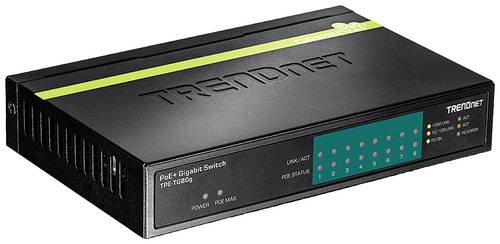 TrendNet TPE-TG80g Netzwerk Switch 10 / 100 / 1000MBit/s PoE-Funktion von Trendnet