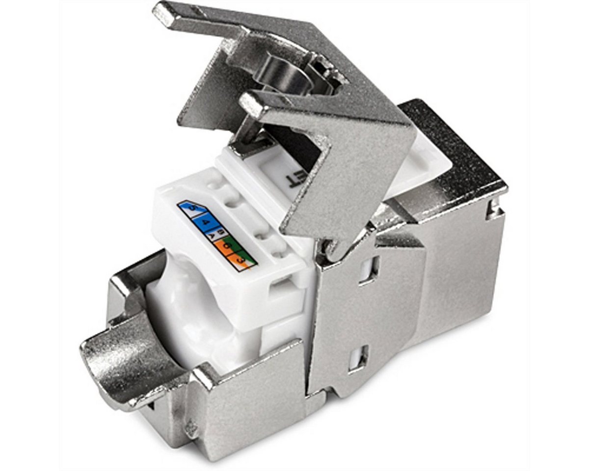 Trendnet TC-K06C6A Keystone Jack Netzwerk-Panel (Cat6A, 6er-Pack) von Trendnet