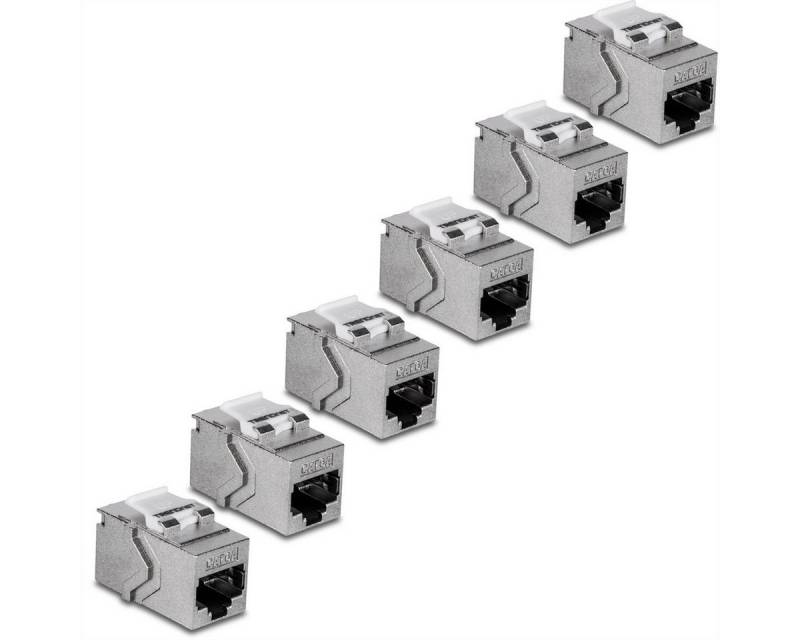 Trendnet TC-KC06C6A Cat6A RJ-45 Keystone Netzwerk-Panel (6-Pack) von Trendnet