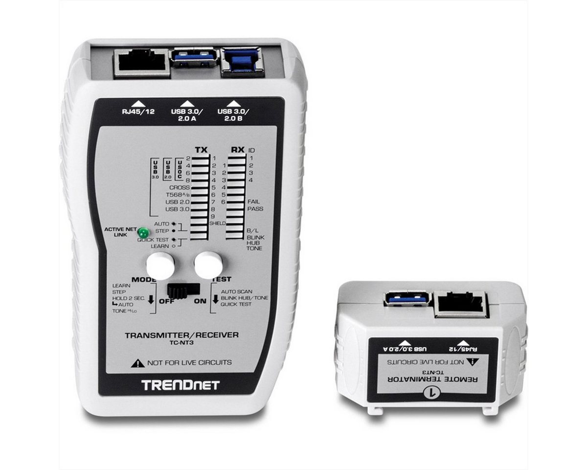 Trendnet TC-NT3 VDV & USB Cable Tester Netzwerk-Switch von Trendnet