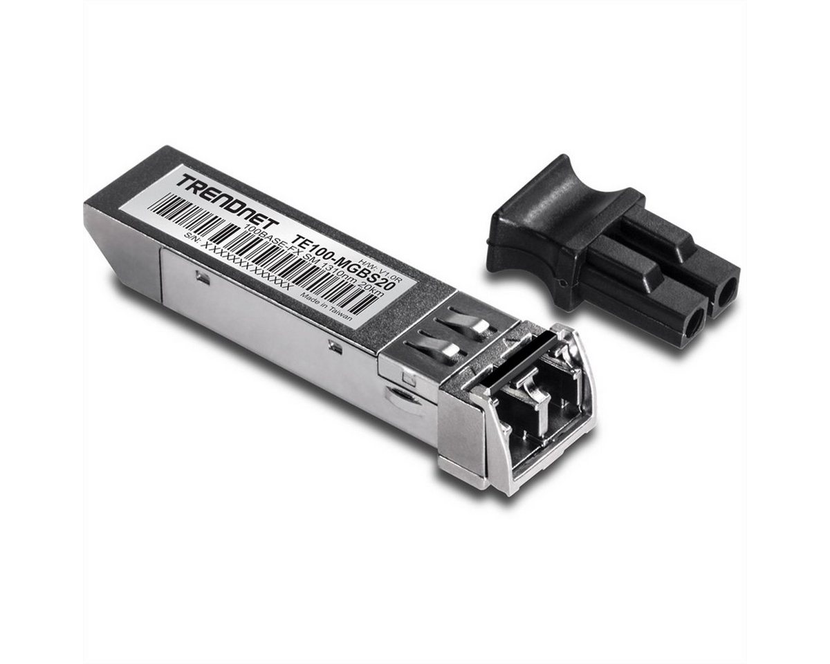 Trendnet TE100-MGBS20 Mini-GBIC Module Single-Mode 100-Base-LX LC (20KM) Netzwerk-Switch von Trendnet