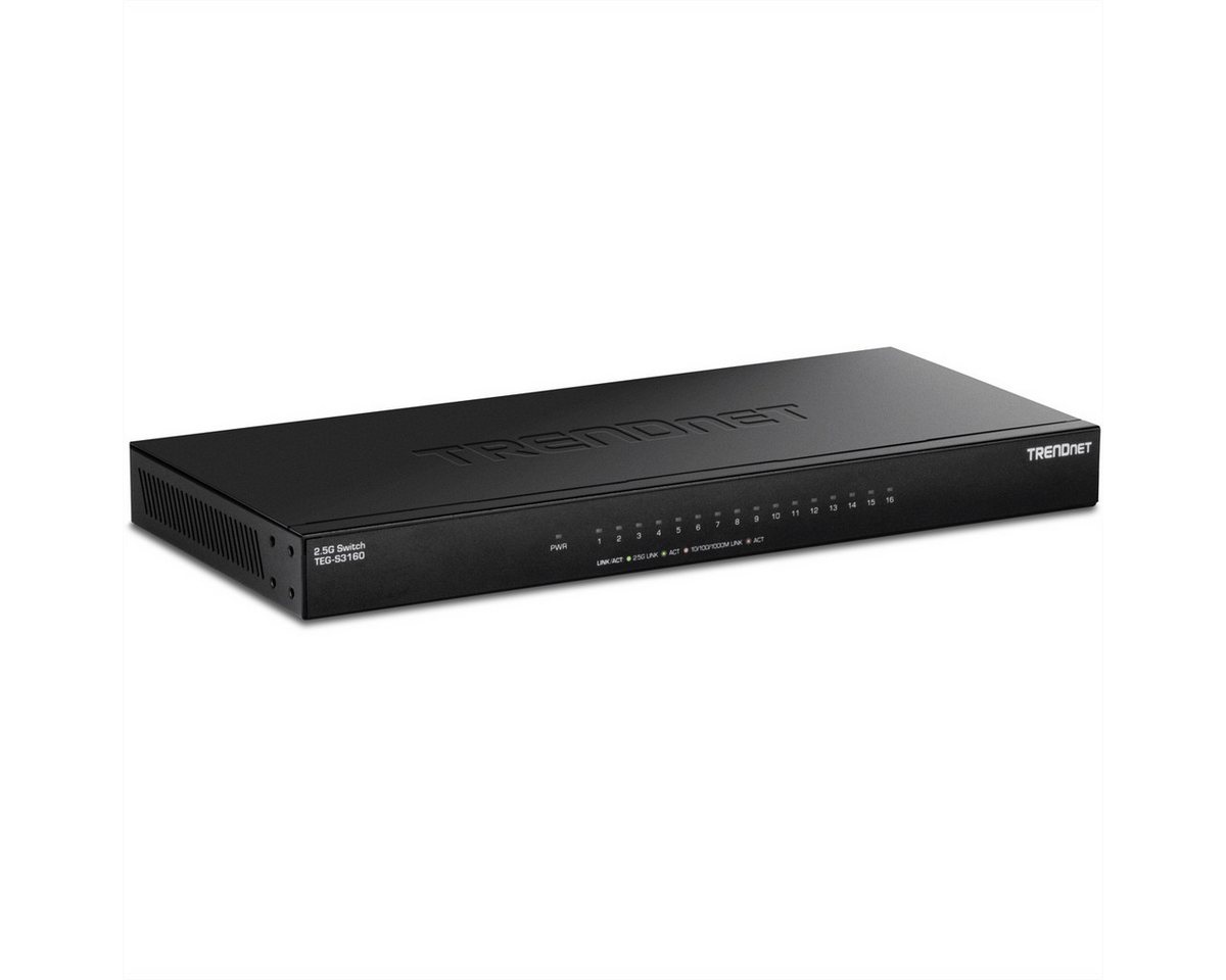 Trendnet TEG-S3160 16-Port 2.5G Switch Unmanaged Desktop Netzwerk-Switch Trendnet TEG-S3160 16-Port 2.5G Switch Unmanaged Desktop Netzwerk-Switch von Trendnet