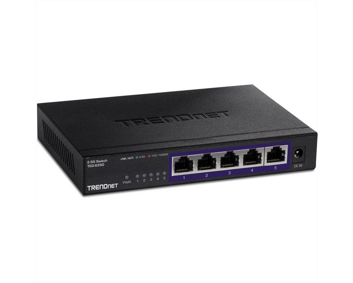 Trendnet TEG-S350 5-Port 2.5G Switch Netzwerk-Switch (Unmanaged) von Trendnet