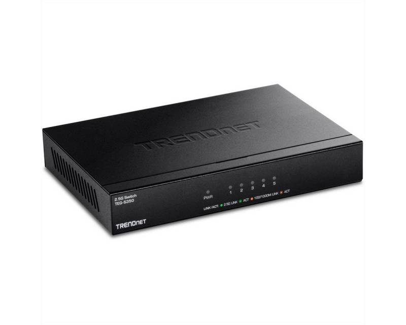 Trendnet TEG-S350 5-Port 2.5G Switch Netzwerk-Switch (Unmanaged) von Trendnet