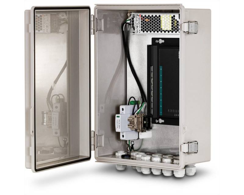 Trendnet TI-CA3K Gehäuse Outdoor IP68 wetterfest inkl. Netzteil Netzwerk-Switch von Trendnet