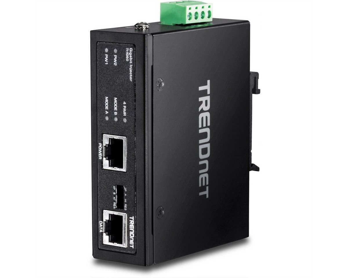 Trendnet TI-IG60 Gehärteter industrieller Gigabit PoE+ Injektor Netzwerk-Switch Trendnet TI-IG60 Gehärteter industrieller Gigabit PoE+ Injektor Netzwerk-Switch von Trendnet