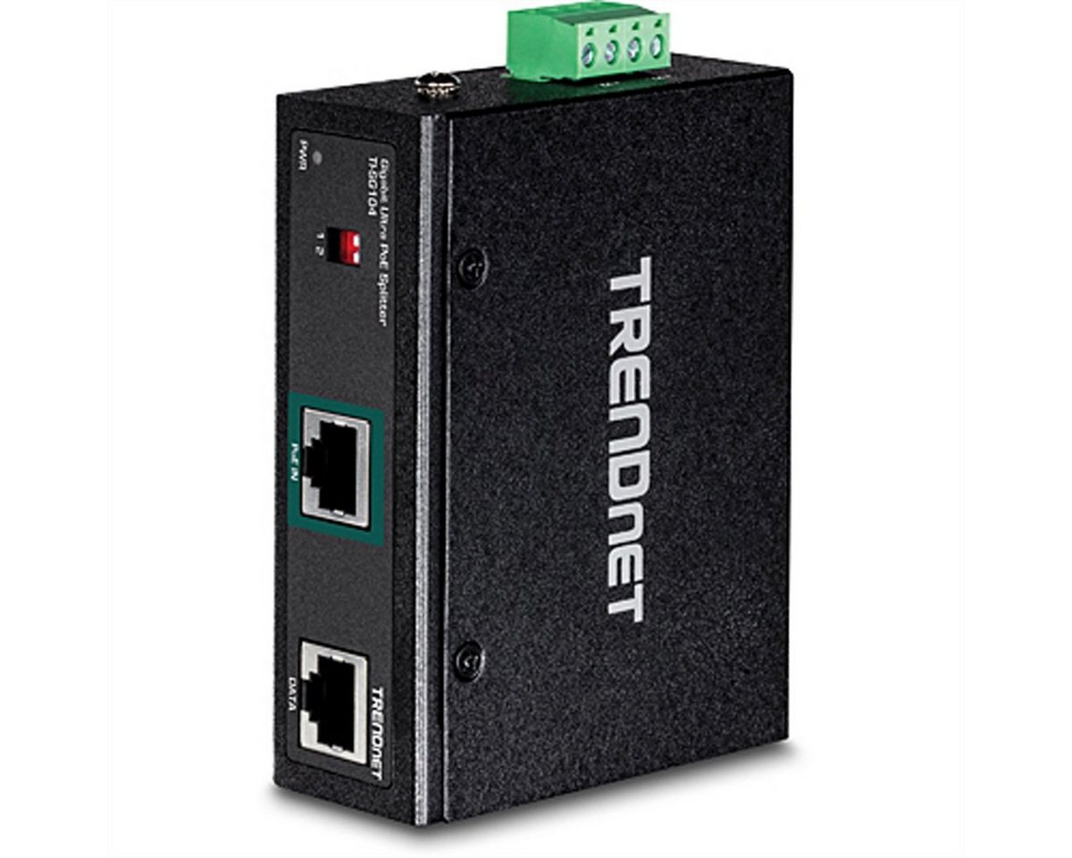 Trendnet TI-SG104 Industrieller Gigabit UPoE Splitter Netzwerk-Switch von Trendnet