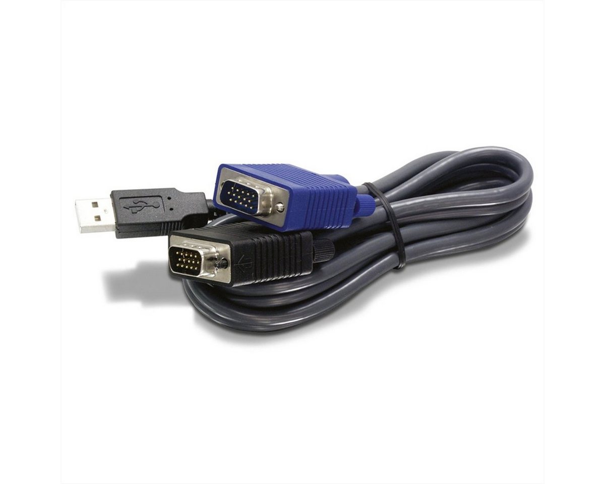 Trendnet TK-CU15 KVM Kabel 15ft USB/VGA Computer-Adapter, 450.0 cm von Trendnet