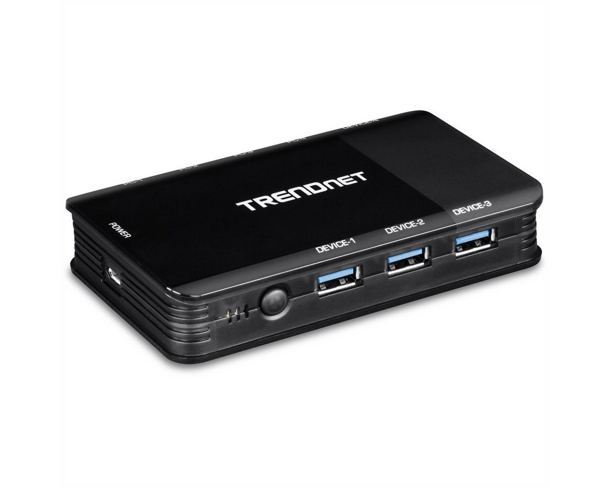 Trendnet TK-U404 4-Port Sharing Switch 4 PC/1 User USB 3.1 Computer-Adapter von Trendnet