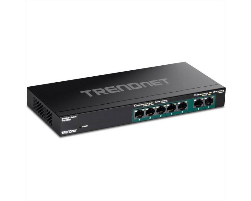 Trendnet TPE-TG327 7-Port PoE+ Switch Multi-Gigabit Netzwerk-Switch von Trendnet