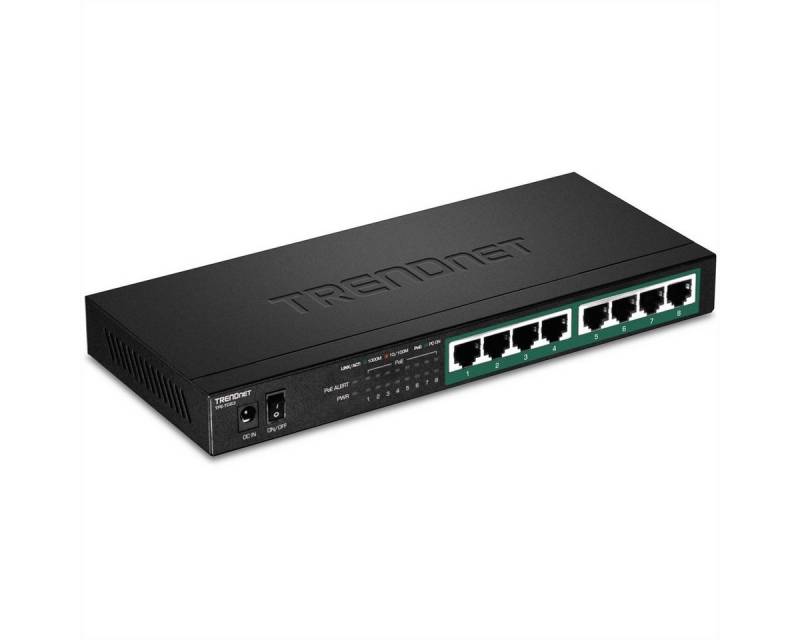 Trendnet TPE-TG83 8-Port PoE Switch Gigabit PoE+ 65W Netzwerk-Switch von Trendnet