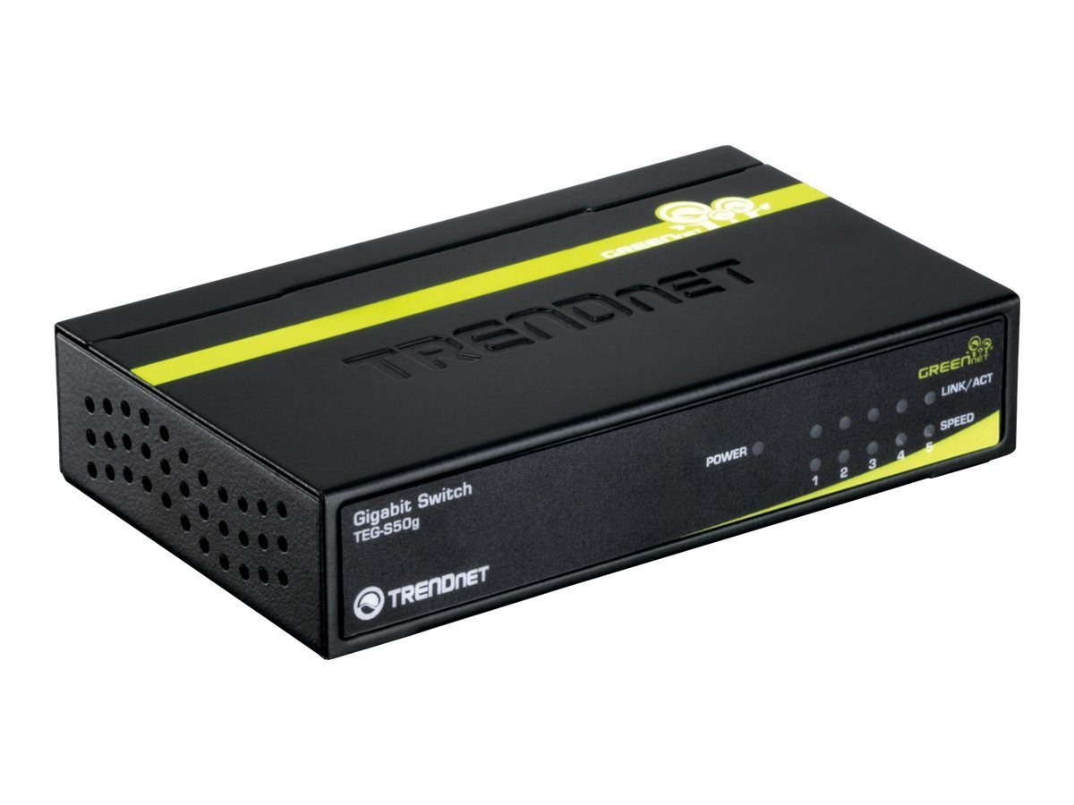 Trendnet TRENDnet TEG-S50G Gigabit GREENnet Switch Netzwerk-Switch Trendnet TRENDnet TEG-S50G Gigabit GREENnet Switch Netzwerk-Switch von Trendnet