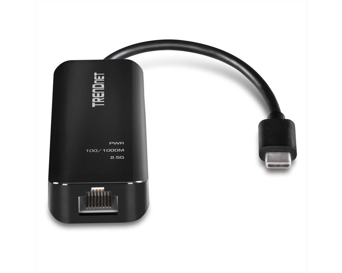 Trendnet TUC-ET2G USB-C 3.1 zu 2.5GBASE-T Ethernet-Adapter Netzwerk-Adapter, 13.0 cm von Trendnet