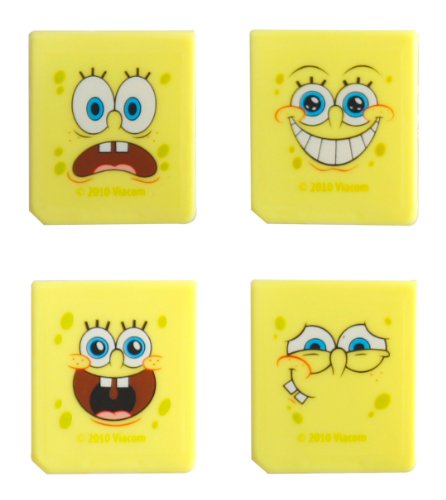 J-Straps SpongeBob 4 Spielehüllen für Nintendo DS,DS Lite,Dsi,Dsi XL von Trendwerk77