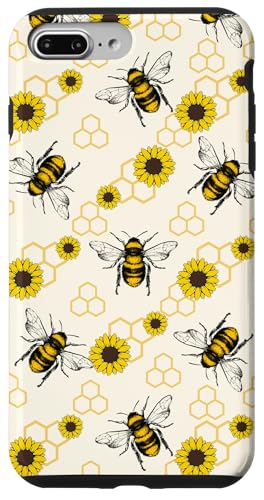 Trendy Apparel Bees & Sunflowers Pattern Hülle für iPhone 7 Plus/8 Plus Trendy Apparel Bees & Sunflowers Pattern Hülle für iPhone 7 Plus/8 Plus von Trendy Apparel