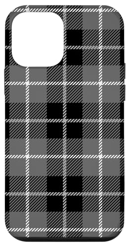 Trendy Apparel Black & Gray Squares Plaid Pattern Hülle für iPhone 12 mini Trendy Apparel Black & Gray Squares Plaid Pattern Hülle für iPhone 12 mini von Trendy Apparel