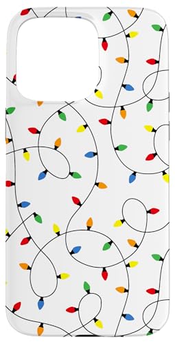 Trendy Apparel Christmas Lights Tangle Pattern Hülle für iPhone 15 Pro Max von Trendy Apparel