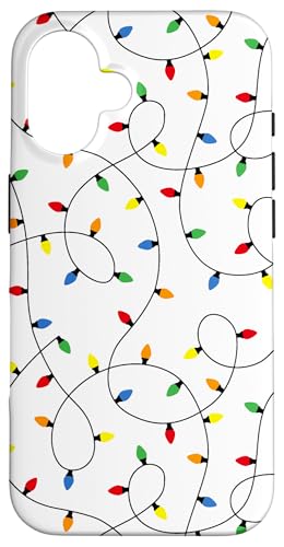 Trendy Apparel Christmas Lights Tangle Pattern Hülle für iPhone 16 Trendy Apparel Christmas Lights Tangle Pattern Hülle für iPhone 16 von Trendy Apparel