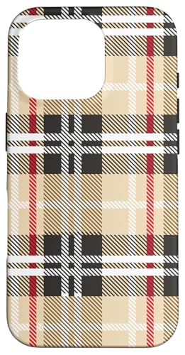 Trendy Apparel Cream Plaid Pattern Hülle für iPhone 16 Pro Trendy Apparel Cream Plaid Pattern Hülle für iPhone 16 Pro von Trendy Apparel