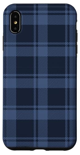 Trendy Apparel Dark Blue Squares Plaid Pattern Hülle für iPhone XS Max Trendy Apparel Dark Blue Squares Plaid Pattern Hülle für iPhone XS Max von Trendy Apparel