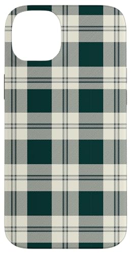 Trendy Apparel Green Ivory Plaid Pattern Hülle für iPhone 14 Plus Trendy Apparel Green Ivory Plaid Pattern Hülle für iPhone 14 Plus von Trendy Apparel
