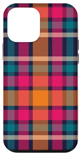 Trendy Apparel Pink Orange Blue Plaid Pattern Hülle für iPhone 12 mini Trendy Apparel Pink Orange Blue Plaid Pattern Hülle für iPhone 12 mini von Trendy Apparel