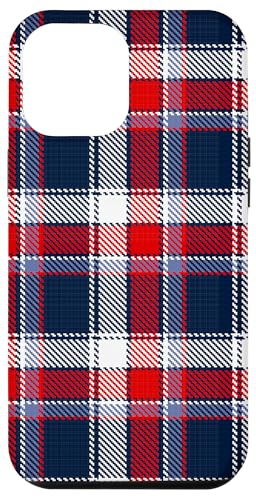 Trendy Apparel Red White & Blue Plaid Pattern Hülle für iPhone 12 Pro Max Trendy Apparel Red White & Blue Plaid Pattern Hülle für iPhone 12 Pro Max von Trendy Apparel