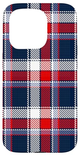 Trendy Apparel Red White & Blue Plaid Pattern Hülle für iPhone 15 Pro Trendy Apparel Red White & Blue Plaid Pattern Hülle für iPhone 15 Pro von Trendy Apparel